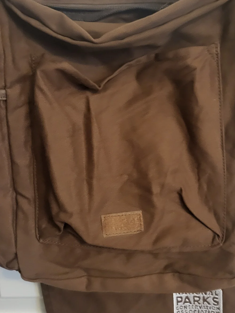 National Parks Brown Crossbody Shoulder Bag